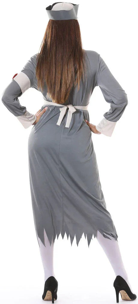 Disfraz de Enfermera Zombie para Mujer Enfermera y Médico Guirca